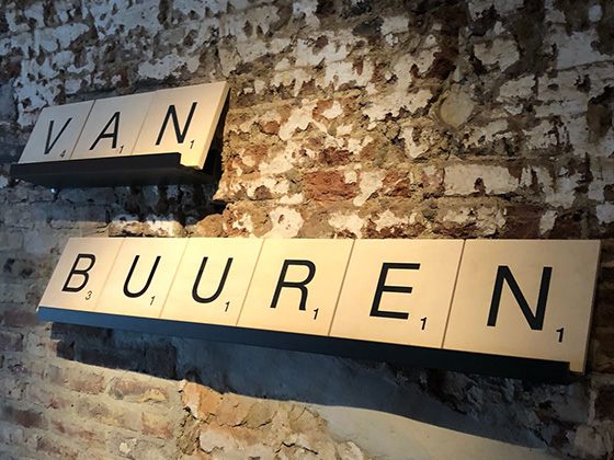 Grote Scrabble Letters Babykamer